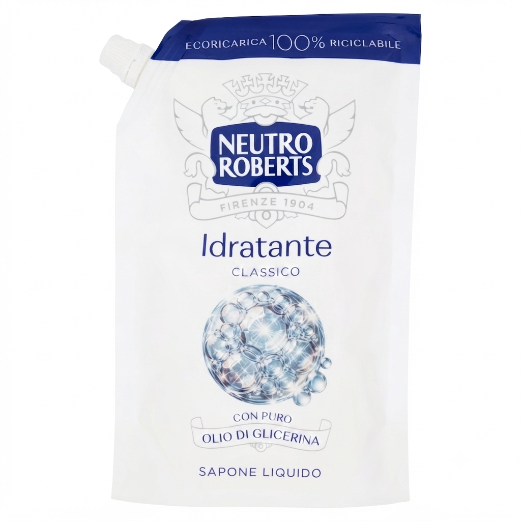 roberts, sapone, idratante, igiene, benessere, spesaonline, 400 ML, ROBERTS 400 ML, bonta, gusto delicato, qualita, casa, piacere, cura della pelle, prodotti roberts, 400ml, freschezza, cosmetica, 400 GR roberts sapone liquido ricco idratante roberts 400 ml. - foto 1