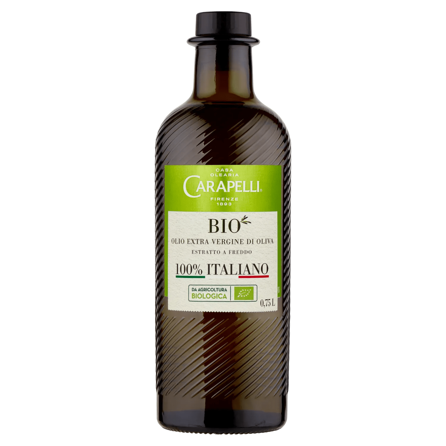 carapelli, olioextravergine, bio, 100italiano, cucina, benessere, mediterraneo, condimento, qualita, CARAPELLI 750 ML carapelli olio extravergine di oliva biologico carapelli 100% italiano 750 ml - foto 1