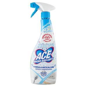 Spray bagno brillante anticalcare senza candeggina