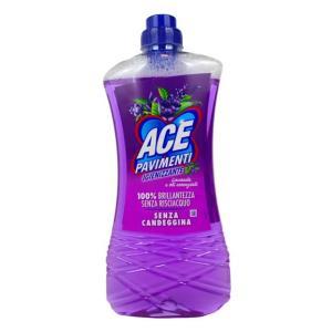 Detergente liquido per pavimenti igienizzante senza candeggina senza risciacquo lavanda e oli essenziali  1 lt.