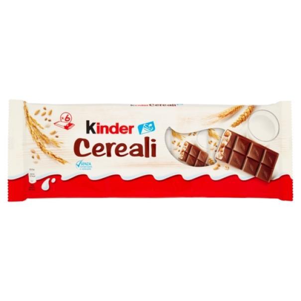 Barrette di Cioccolato al Latte con Cereali Formato Famiglia Cereali Kinder Barrette di Cioccolato al Latte con Cereali Formato Famiglia Cereali Kinder
