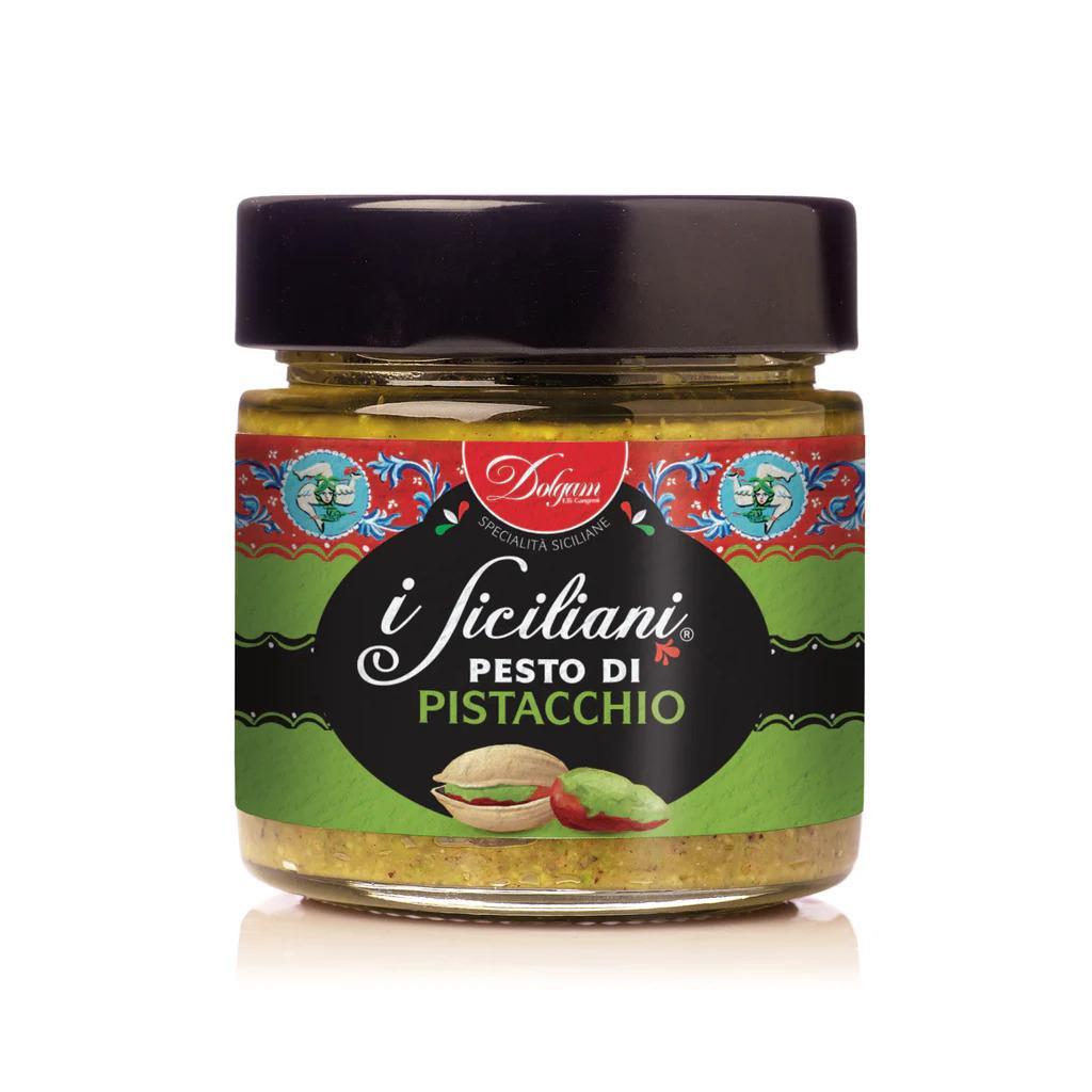 i siciliani dolgam pesto di pistacchio i siciliani dolgam 190 gr - foto 1