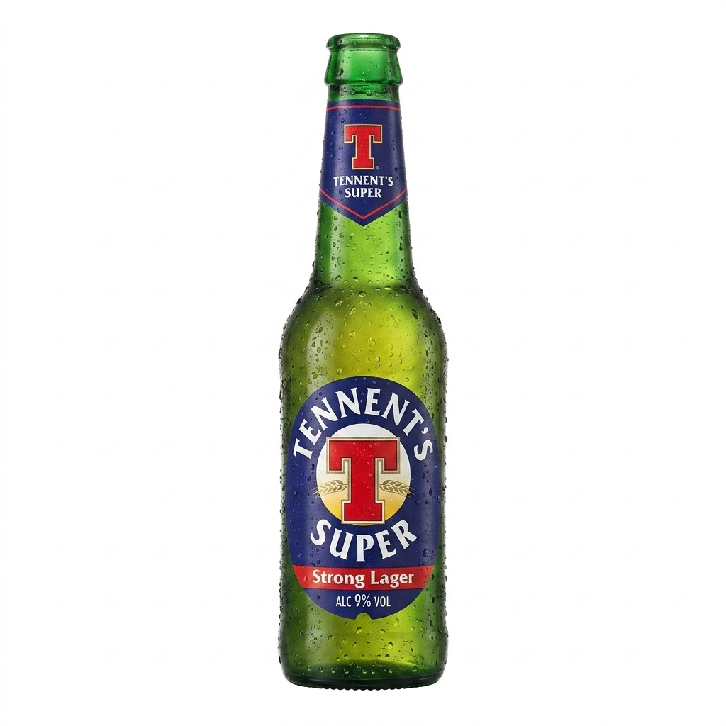 tennent's birra tennent's super lager 35,5 cl. - foto 1