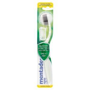 Spazzolino da denti protezione antibatterica setole medie  1 pz