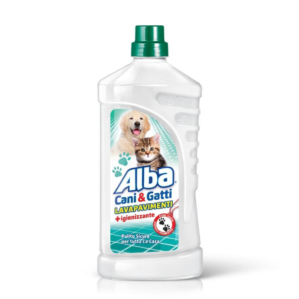 alba detergenti per pavimenti igienizzante specifico per cani e gatti alba da 1 lt. - foto 1