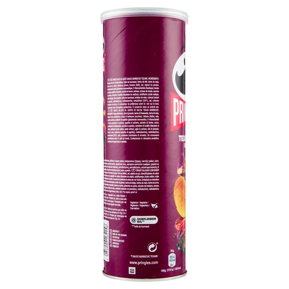 pringles patatine snack bbq pringles 175 gr - foto 2