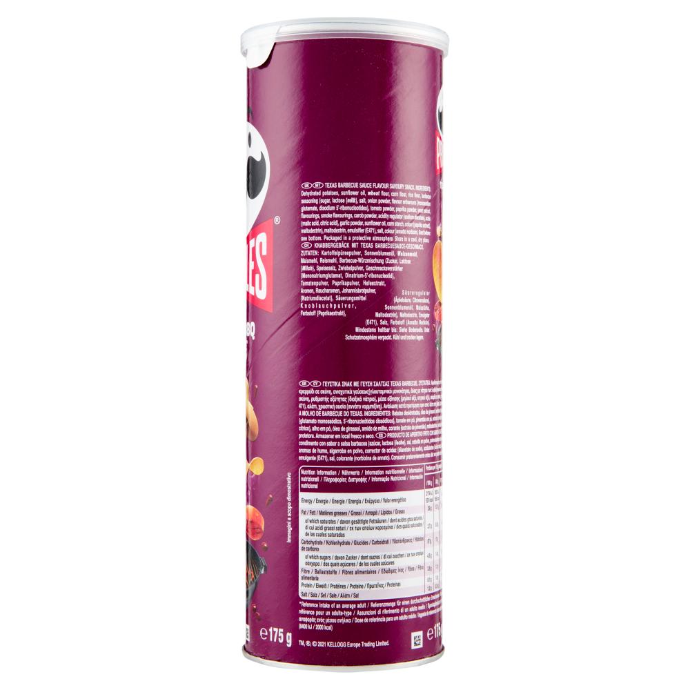 pringles patatine snack bbq pringles 175 gr - foto 3