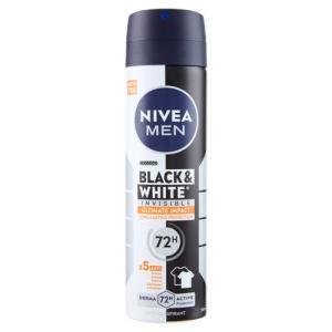 Deodorante spray uomo black and white invisible ultimate impact 48h  men 150 ml