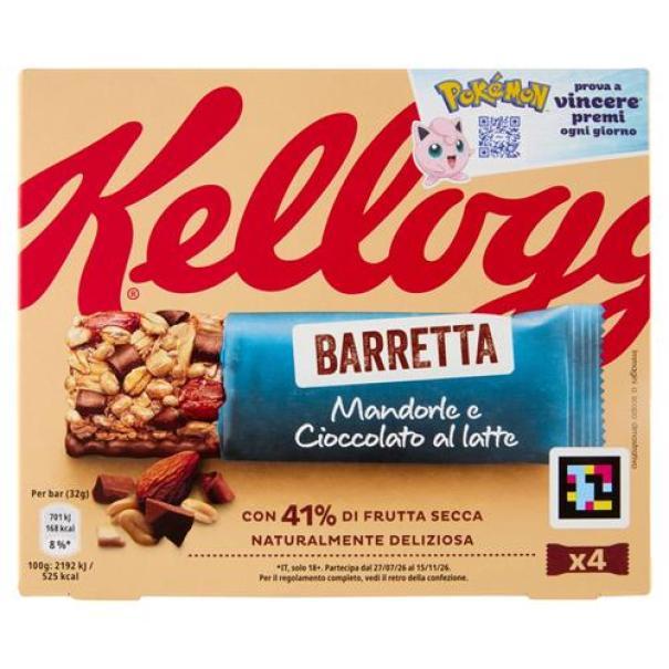 Extra Barrette Mandorle e Cioccolato al Latte Kellogg's Extra Barrette Mandorle e Cioccolato al Latte Kellogg's