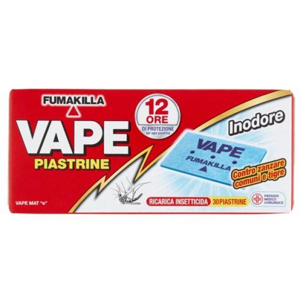 vape piastrine di ricambio inodore per diffusore elettrico antizanzare vape 30 pz - foto 1 vape piastrine di ricambio inodore per diffusore elettrico antizanzare vape 30 pz - foto 1