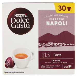 Capsule espresso napoli  dolce gusto 30 capsule 240 gr