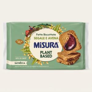 Fette croccanti integrali di segale e avena  320gr