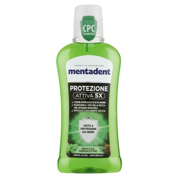 Collutorio Protezione Attiva con CPC Technology Mentadent 400 ml Collutorio Protezione Attiva con CPC Technology Mentadent 400 ml