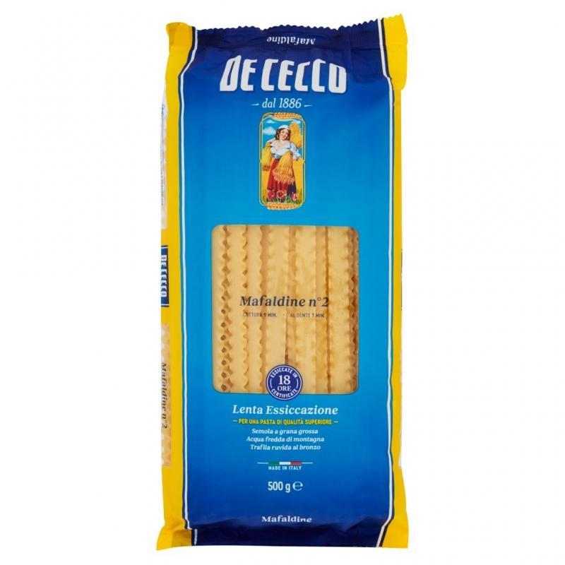 de cecco pasta mafaldine numero 2 de cecco 500g - foto 1 de cecco pasta mafaldine numero 2 de cecco 500g - foto 1