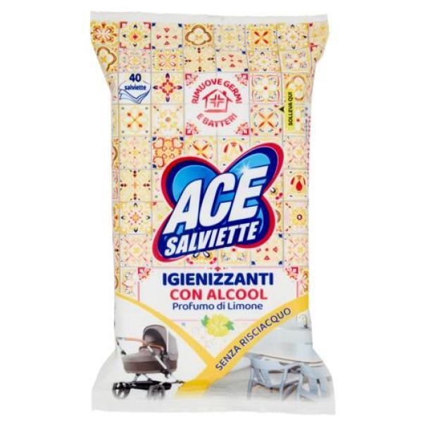 Salviette Igienizzanti Sgrassanti Ace