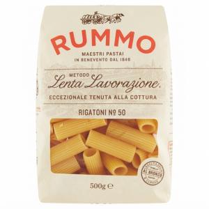 Rigatoni n. 50 lunga trafila al bronzo  500 gr