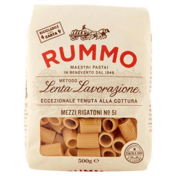 Pasta di Semola Mezzi Rigatoni n. 51 Rummo