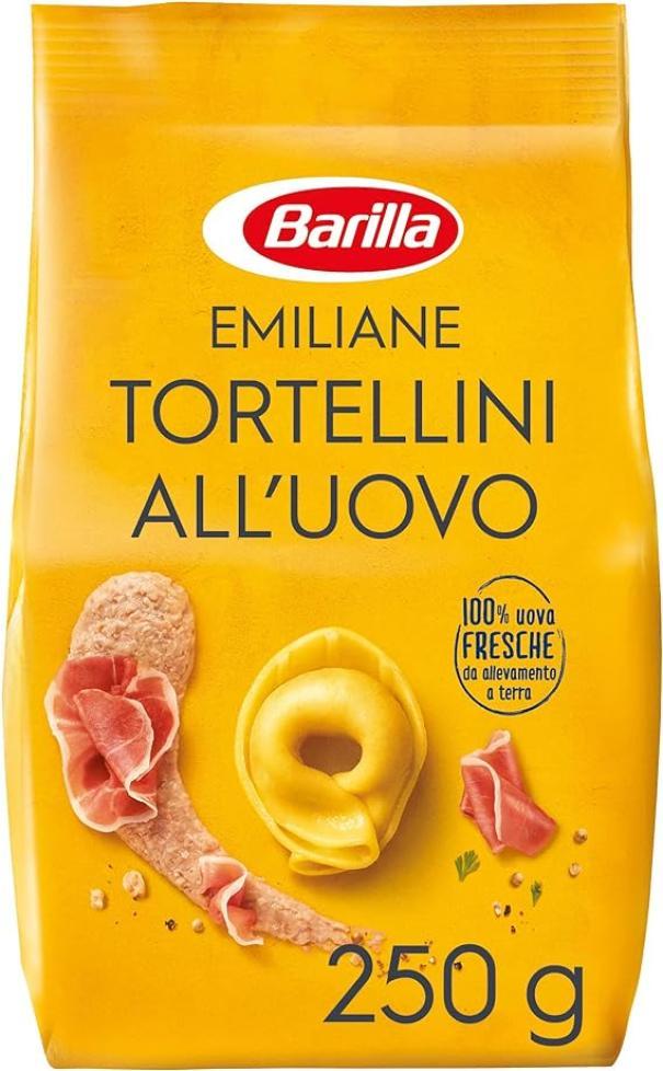 barilla tortellini al prosciutto crudo barilla 250 gr - foto 1