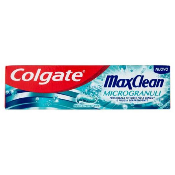 Dentifricio Max Clean Microgranuli Colgate