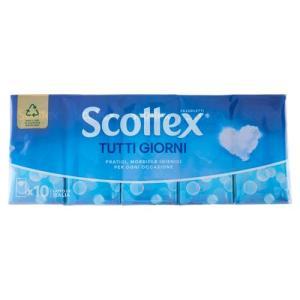 Fazzoletti di carta 4 veli tutti i giorni  10 pacchetti