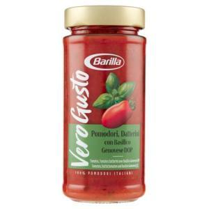 Sugo vero gusto ai pomodori datterini e basilico genovese