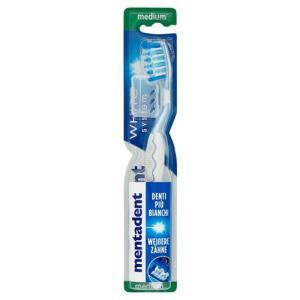 Spazzolino da denti white system setole medie