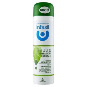 Deodorante spray neutro sensazioni naturali con olio essenziale  150 ml
