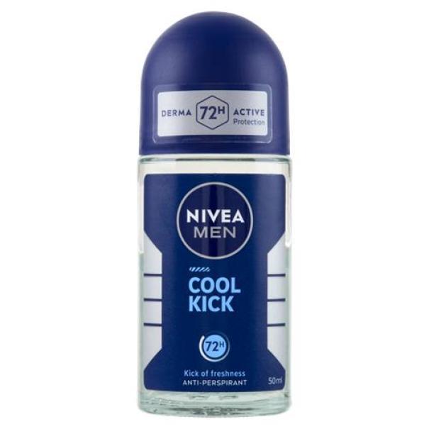 Deodorante Roll On Antitraspirante 48h Cool Kick Nivea Men 50 ml Deodorante Roll On Antitraspirante 48h Cool Kick Nivea Men 50 ml