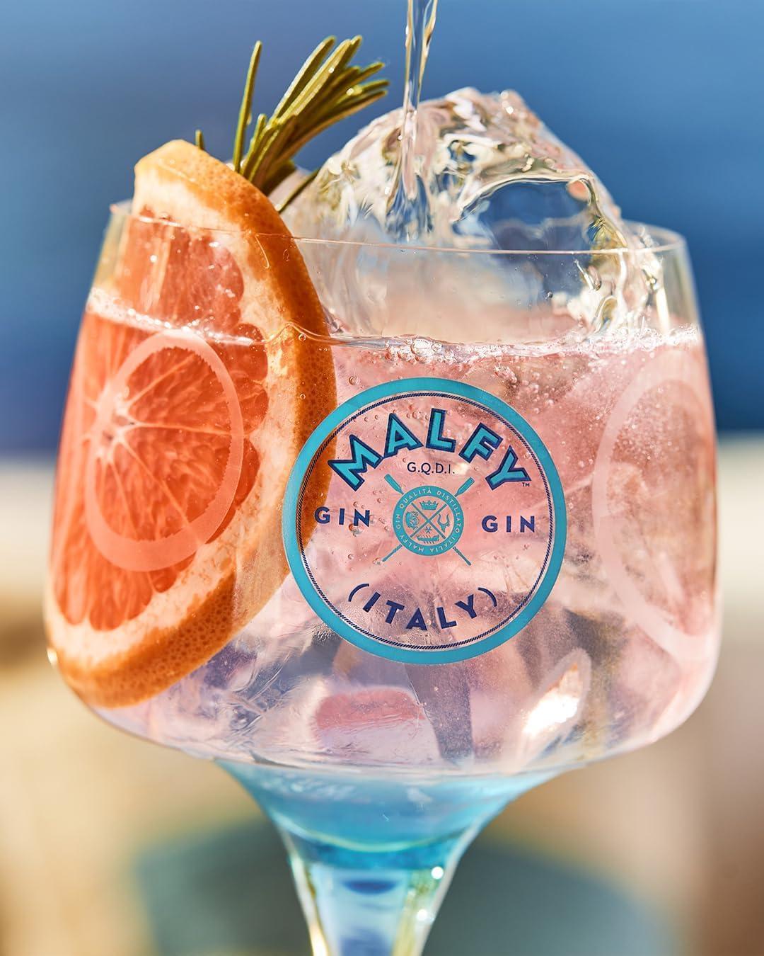 MalfyGin, MalfyRosa, GinRosa, PinkGin, ItalianGin, GinLover, CocktailTime, GinTonic, CostieraAmalfitana, GDO, Zibly, 70 CL., glass malfy gin rosa malfy 70 cl - foto 2