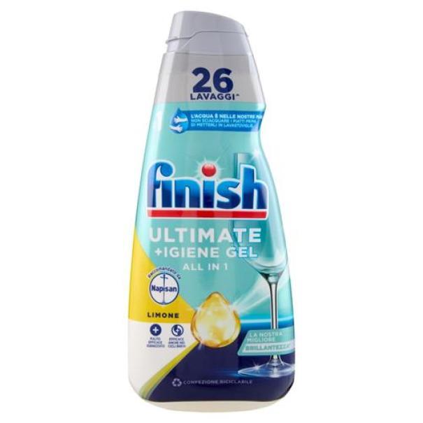 Detersivo Gel Lavastoviglie Quantum Igiene Limone Finish Detersivo Gel Lavastoviglie Quantum Igiene Limone Finish