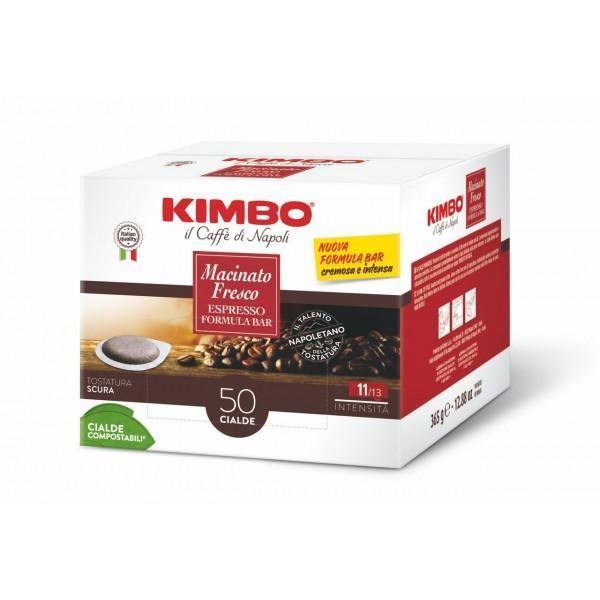 kimbo caffè cialde macinato fresco kimbo 50 pz - foto 1