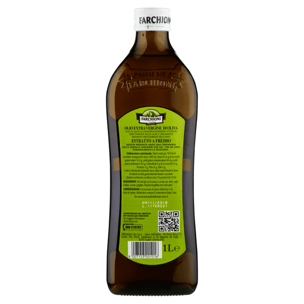 farchioni, olio, evo, 100italiano, olioevo, condimento, madeinitaly, cucinaitaliana, qualita, FARCHIONI 1 LT, 2 farchioni olio extra vergine d’oliva 100% italiano farchioni 1 lt - foto 2