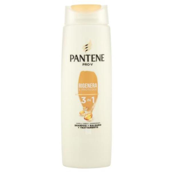 Shampoo Balsamo e Trattamento 3 in 1 Rigenera e Protegge Pro-V Pantene 225 ml Shampoo Balsamo e Trattamento 3 in 1 Rigenera e Protegge Pro-V Pantene 225 ml