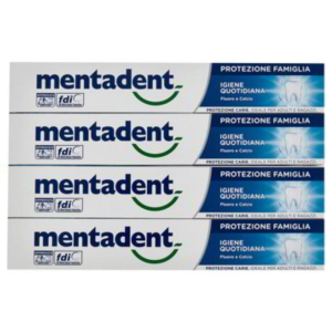 Dentifricio protezione famiglia igiene quotidiana  4 x 75 ml