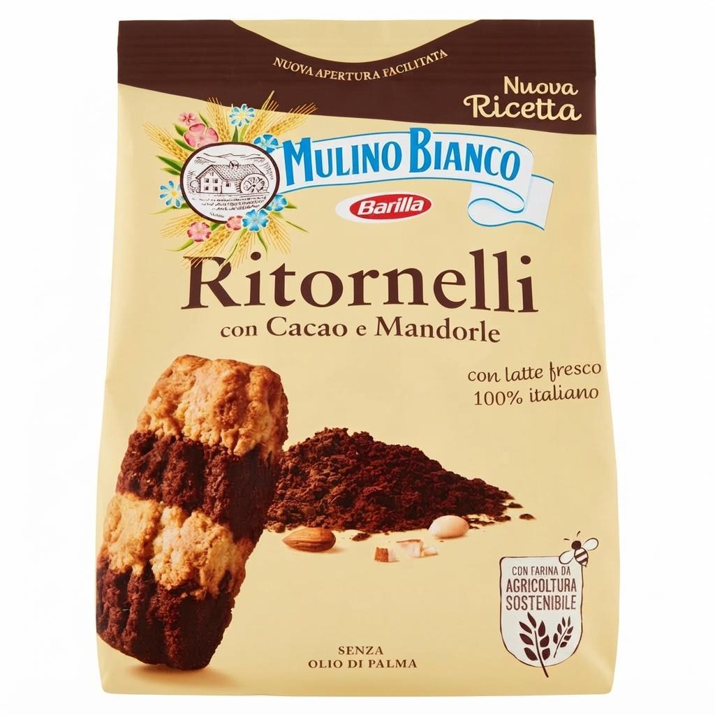 mulinobianco, ritornelli, biscottiritornelli, frollini, biscotticoncacao, colazione, prodottidaforno, spesaonline, 700 GR, MULINO BIANCO 700 GR, bonta, gusto biscotti frollini con cacao e nocciole, qualita, dispensa, piacere, fragranza, prodotti mulino bianco, 700gr, benessere, 700 GR, mulinobianco, ritornelli, biscotti, cacao, frollini, colazione, dispensa, spesaonline, alimentazione, dolce mulino bianco ritornelli mulino bianco 700 gr - foto 1