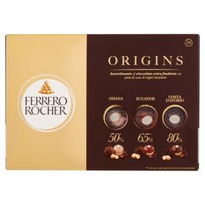 Praline di cioccolato fondente rocher origins