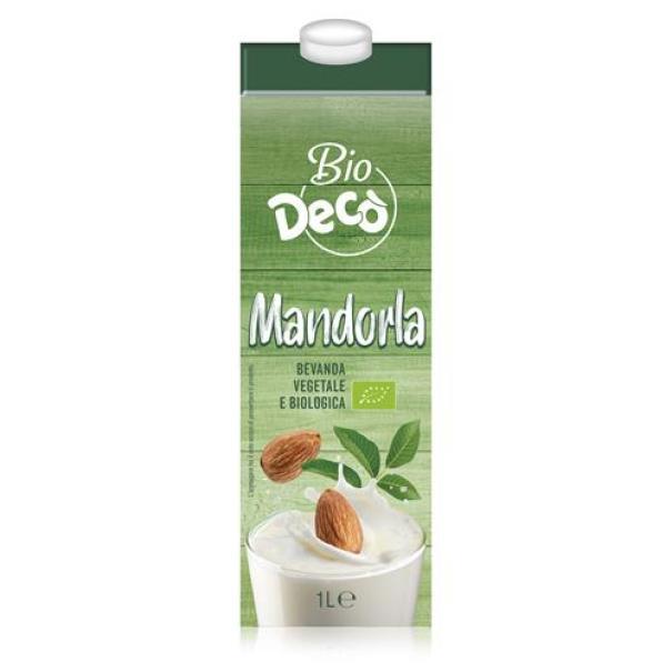 deco bevanda biologica di mandorla uht decò 1 litro - foto 1 deco bevanda biologica di mandorla uht decò 1 litro - foto 1
