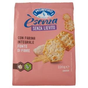 Crackers integrali senza lievito  220 gr