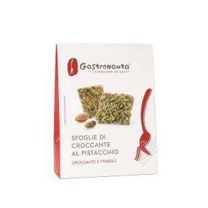 Sfoglie di croccante al pistacchio  100 gr.