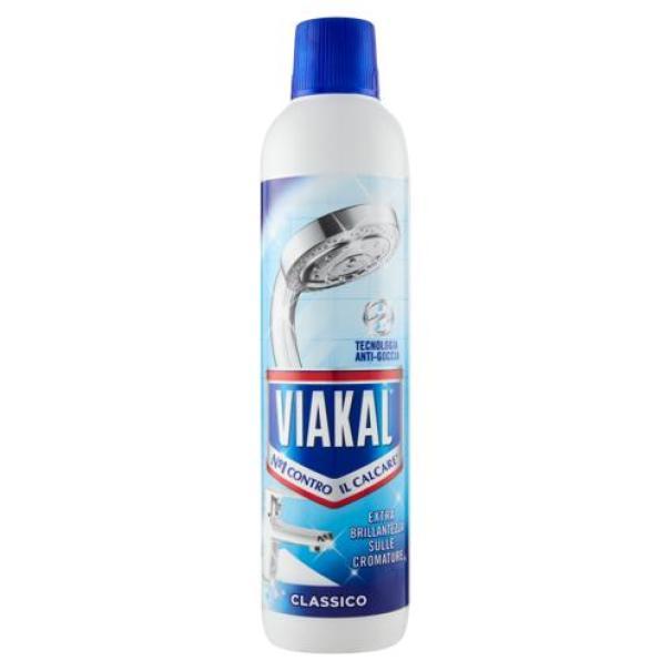 Anticalcare Liquido Classico per Bagno e Cucina Viakal 630 ml Anticalcare Liquido Classico per Bagno e Cucina Viakal 630 ml