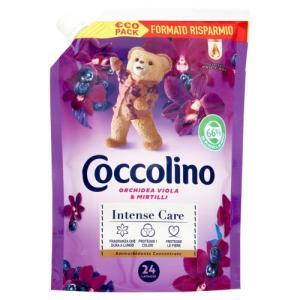 Ammorbidente concentrato per bucato ecoricarica orchidea e mirtillo 24 lavaggi  600 ml