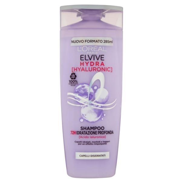 Shampoo Idratazione Profonda 72H Hydra Hyaluronic Elvive L'Oreal Paris Shampoo Idratazione Profonda 72H Hydra Hyaluronic Elvive L'Oreal Paris