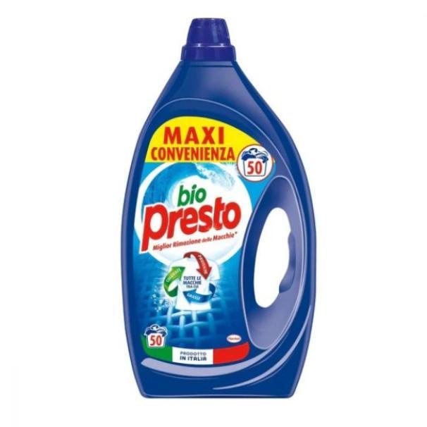 bio presto detersivo liquido per lavatrice classico bio presto 50 lavaggi 2,5 lt. - foto 1