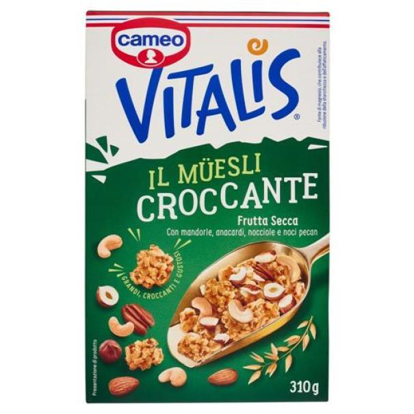 Vitalis il Muesli Croccante Frutta Secca Cameo Vitalis il Muesli Croccante Frutta Secca Cameo