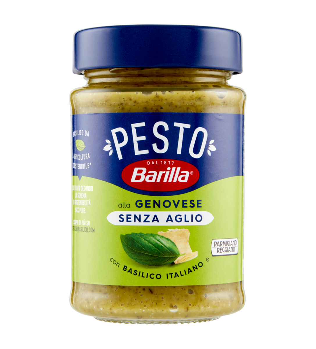 barilla pesto genovese senza aglio barilla 190 gr - foto 1