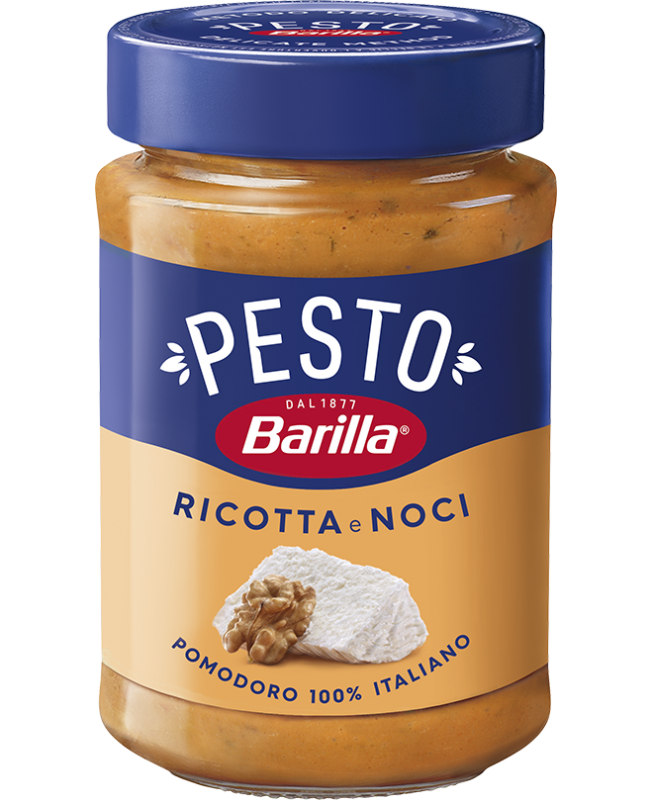 barilla pesto ricotta e noci barilla 190 gr - foto 1