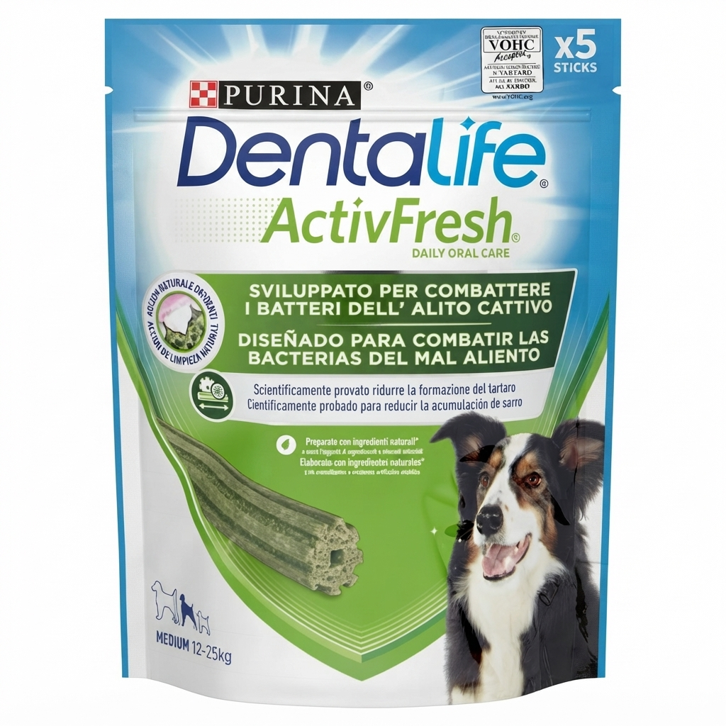 dentalife, purina, snackper-cani, igieneorale, alitofresco, prodottiperanimali, spesaonline, 115 GR, DENTALIFE 115 GR, bonta, gusto fresco, qualita, dispensa, piacere, fragranza, prodotti dentalife, 115gr, benessere, 115 GR purina snack masticabile dentale per cani taglia media 115 gr purina dentalife - foto 1