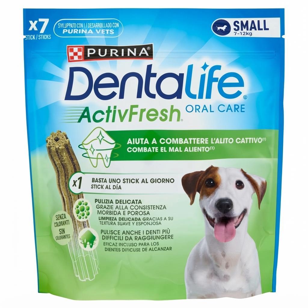 purina snack masticabile per cani purina dentalife activefresh taglia media 115g - foto 1 purina snack masticabile per cani purina dentalife activefresh taglia media 115g - foto 1