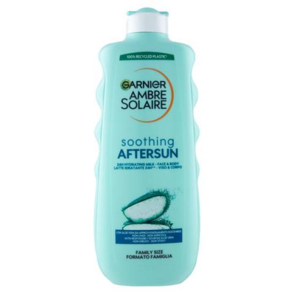 Latte Doposole Lenitivo Idratante Aloe Vera Ambre Solaire Garnier 400 ml Latte Doposole Lenitivo Idratante Aloe Vera Ambre Solaire Garnier 400 ml