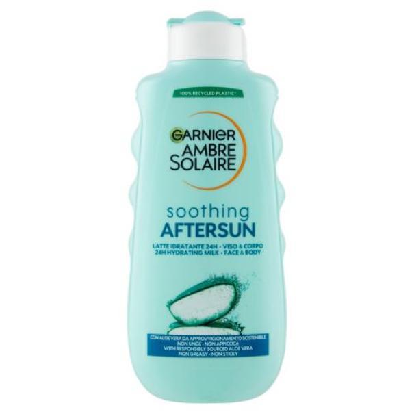Latte Doposole Lenitivo Idratante Aloe Vera Ambre Solaire Garnier 200 ml Latte Doposole Lenitivo Idratante Aloe Vera Ambre Solaire Garnier 200 ml